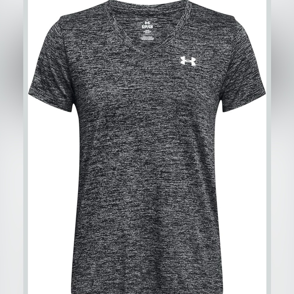 Under Armour Women's Tech Twist Short Sleeve V Neck Size M